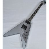 Schecter V-1 Platinum Electric Guitar Satin Silver, 820