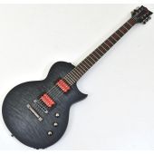 ESP LTD BB-600 Baritone Electric Guitar See Thru Black Sunburst Satin B-Stock, LBB600BQMSTBLKSBS.B