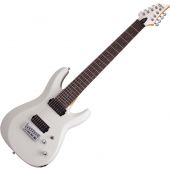 Schecter C-8 Deluxe Electric Guitar Satin White, 441