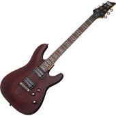 Schecter Omen-6 Electric Guitar in Walnut Stain Finish, 2062