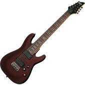Schecter Omen-8 Electic Guitar in Walnut Satin Finish, 2074