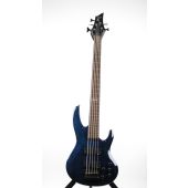 ESP LTD B-155DX See Thru Blue Sample/Prototype Bass Guitar, LB155DXSTB