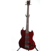ESP LTD Viper-154DX See Thru Black Cherry Sample/Prototype Bass Guitar, LVIPER154DXSTBC