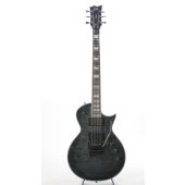 ESP LTD EC-1001 FR Floyd Rose FM See Thru Black Electric Guitar, LEC1001FRSTBLK