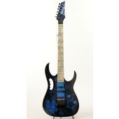 Ibanez JEM77P BFP Steve Vai Blue Floral Electric Guitar w/ Case, JEM77PBFP