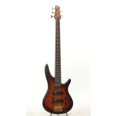 Ibanez SR805 AWT Aged Whiskey Burst Flat Electric Bass Guitar, SR805AWT