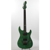 ESP E-II ST-2 Rosewood EGR Flame Maple Emerald Green Electric Guitar, EIIST2FMREGR