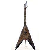 ESP LTD Static-600V GMB w/ Black Nickel Diamond Plate Wayne Static Signature Electric Guitar, LSTATIC600V