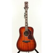 Ibanez AVD4 VMS Vintage Mahogany Sunburst High Gloss Acoustic Guitar, AVD4VMS