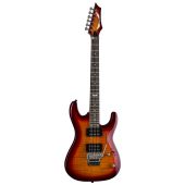 Dean Custom 350 Floyd Trans Amberburst C350F TAB, C350F TAB