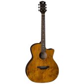Luna Gypsy Exotic Spalt Acoustic Guitar GYP SPALT, GYP SPALT