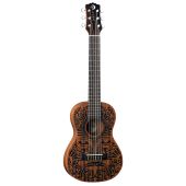 Luna Uke Tribal Mahogany 6 String Baritone UKE TRIBAL 6, UKE TRIBAL 6