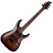 ESP LTD H-200FM Electric Guitar Dark Brown Sunburst B Stock, LH200FMDBSB