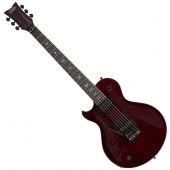 Schecter Solo-II FR Apocalypse Left Handed Electric Guitar in Red Reign, 1295
