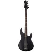 ESP LTD AP-4 Black Metal 4 String Black Satin Bass Guitar, LAP4BKMBLKS