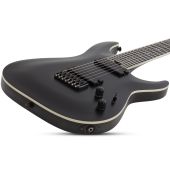 Schecter C-7 SLS Elite Evil Twin Electric Guitar in Satin Black, 1349