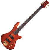 Schecter Stiletto Studio-5 FL Electric Bass Honey Satin, 2770