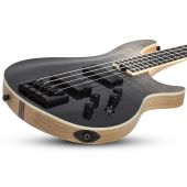 Schecter SLS ELITE-4 Electric Bass in Black Fade Burst, 1391