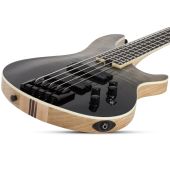 Schecter SLS ELITE-5 Electric Bass in Black Fade Burst, 1394