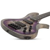 Schecter RIOT-4 Electric Bass in Satin Aurora Burst, 1450