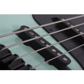 Schecter J-4 Electric Bass in Sea foam Green, 2910