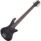 Schecter Stiletto Studio-6 Electric Bass See-Thru Black Satin, 2731