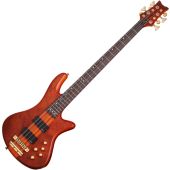 Schecter Stiletto Studio-8 Electric Bass Honey Satin, 2740