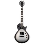 ESP LTD EC-1000T CTM Silver Sunburst Satin Electric Guitar, LEC1001TCTMSSBS