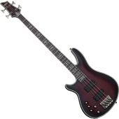 Schecter Hellraiser Extreme-4 Left-Handed Electric Bass Crimson, 1912