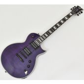 ESP LTD EC-1000 Electric Guitar See Thru Purple B-Stock 1396, LEC1000FMSTP