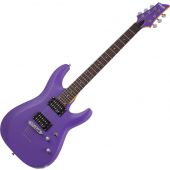 Schecter C-6 Deluxe Electric Guitar Satin Purple, SCHECTER429
