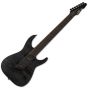 ESP LTD M-1007 Multi-Scale 7 String Electric Guitar See Thru Black Satin, LM1007MSFMSTBLKS