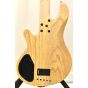 Lakland Skyline Series 55-02 Deluxe Spalted Maple Top 5 String Electric Bass Natural, S55-02D NAT