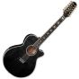 Takamine TSP158C-12 SBL 12 String Acoustic Electric Guitar See Thru Black Gloss, TAKTSP158C12SBL