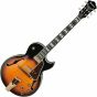 Ibanez Signature George Benson GB10 Hollow Body Electric Guitar in Brown Sunburst with Case, GB10BS