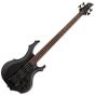 ESP LTD F-204 Electric Bass Black Satin, LF204BLKS