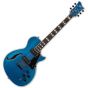 ESP LTD PS-1000 Semi Hollow Electric Guitar Blue Sparkle, XPS1000BLUSP