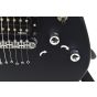Schecter C-7 Deluxe Electric Guitar Satin Black B-Stock, 437.B
