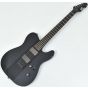 ESP LTD Deluxe TE-1000 Electric Guitar Satin Black Gloss Stripe B-Stock 0415, LXTE1000BLKSGS.B 0415