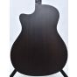 Schecter Deluxe Acoustic Guitar Satin See Thru Black B-Stock 4620, 3716.B 4620