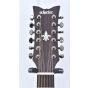 Schecter Orleans Studio-12 Acoustic Guitar Satin See Thru Black B-Stock 9324, 3714.B 9324