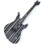 Schecter Synyster Standard Electric Guitar Gloss Black Silver Pinstripes B-Stock 0320, SCHECTER1739.B 0320