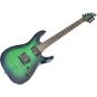 Schecter C-6 Elite Electric Guitar Aqua Burst B-Stock 0485, 782.B 0485