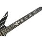 Schecter Synyster Custom-S Electric Guitar Gloss Black Silver Pin Stripes B-Stock 0205, SCHECTER1741