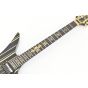 Schecter Synyster Custom-S Electric Guitar Gloss Black Gold Pin Stripes B-Stock 1373, SCHECTER1742.B 1373