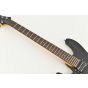 Schecter C-6 Deluxe Left-Handed Electric Guitar Satin Black B Stock 0242, 433