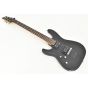 Schecter C-6 Deluxe Left-Handed Electric Guitar Satin Black B Stock 0242, 433