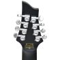 Schecter Damien Platinum-8 Left-Handed Electric Guitar Satin Black B-Stock 0982, 1188