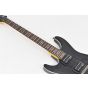 Schecter Omen-6 Left-Handed Electric Guitar in Gloss Black Finish B Stock 0061, 2063.B 0061