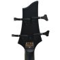 Schecter Stiletto Stealth-4 Electric Bass Satin Black B-Stock 1595, 2522